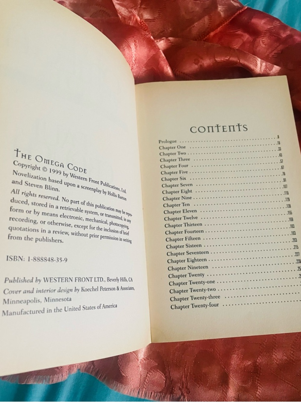 The Omega Code Book By Paul Crouch with Lance Charles Fiction 311 Pages Vintage - Picture 6 of 8